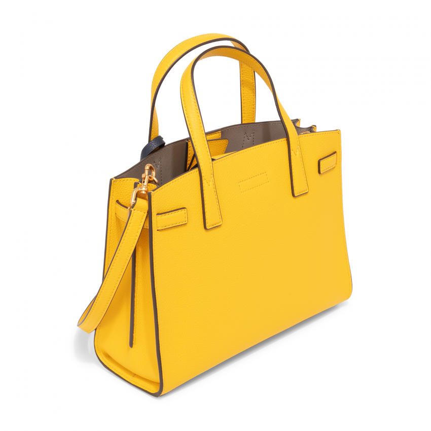 Tory Burch Walker small satchel for Women - Yellow in Bahrain | Level Shoes
