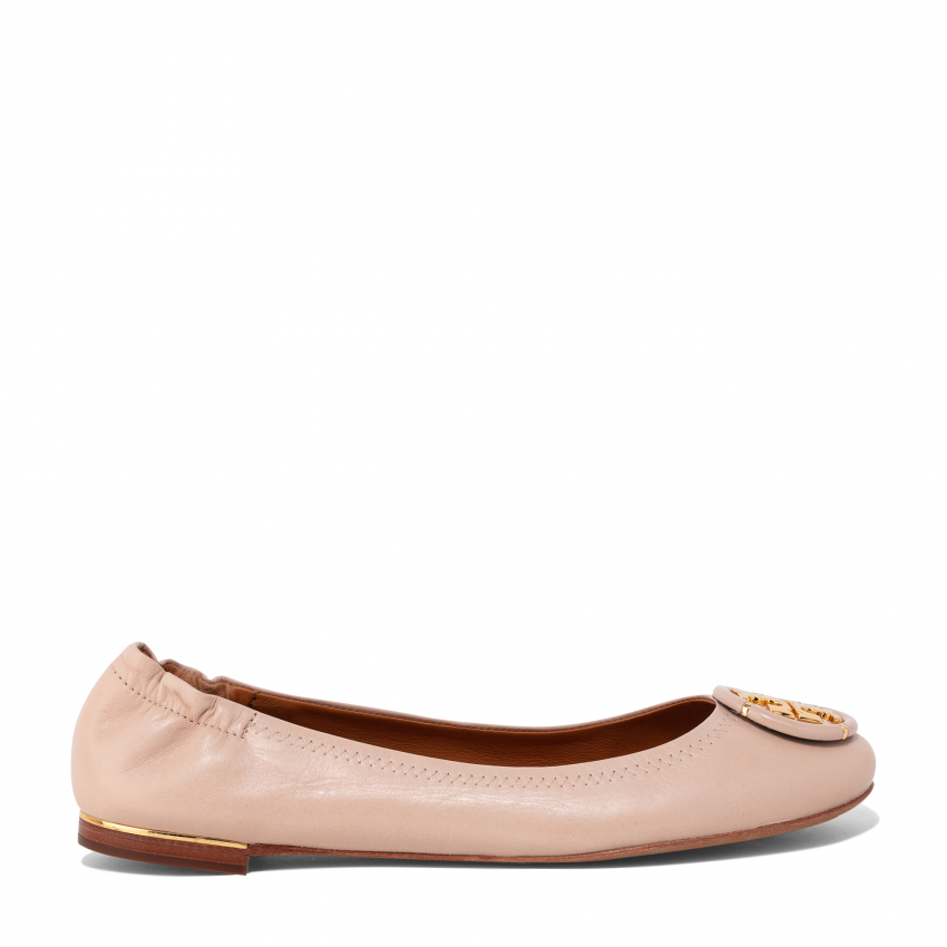 Tory Burch Multi-Logo ballet flats for Women - Pink in Bahrain | Level Shoes