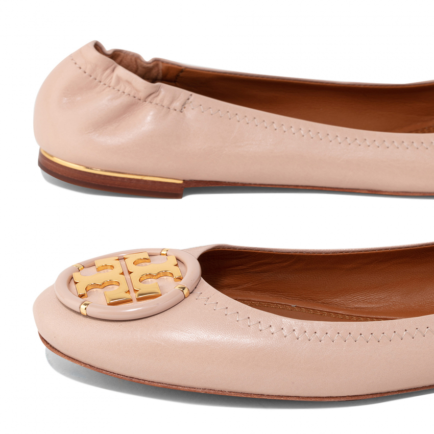 Tory Burch Multi-Logo ballet flats for Women - Pink in Bahrain | Level Shoes
