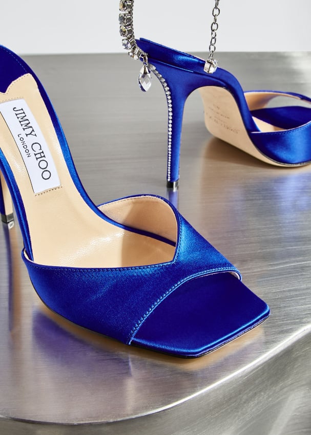 jimmy choo royal blue shoes