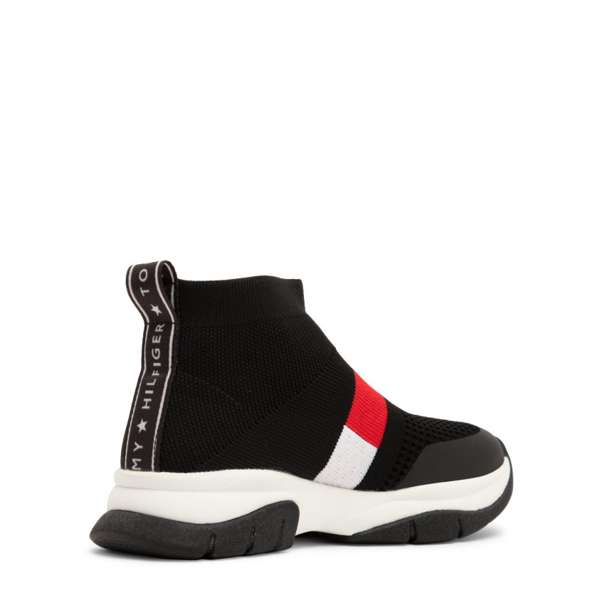 womens tommy hilfiger sock trainers