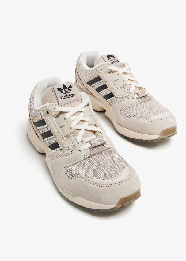 adidas x后代ZX 8000“财团杯”男士的运动鞋- 巴林灰色| Level Shoes